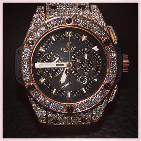 diamond men hublot watches|diamond encrusted Hublot watch.